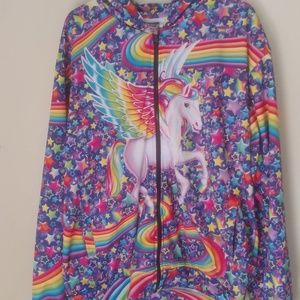 Rage ON Lisa Frank Unicorn sweater size 2x